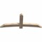 Ekena Millwork Bellingham Smooth Timber Gable Bracket, Douglas Fir, 72"W x 30"H x 3 1/2"D x 5 1/2"F, 10/12 Pitch GBW072X30X0406BEL00SDF - alternate 5